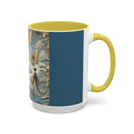 Butterfly Empress Colorful Mug – Graceful Butterflies & Timeless Elegance