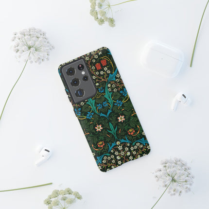 Tulip by William Morris Phone Cases