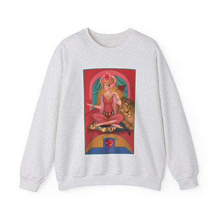 July & Ruby (from the Gem Series) by Sofia Chiostri Heavy Blend™ Crewneck Sweatshirt