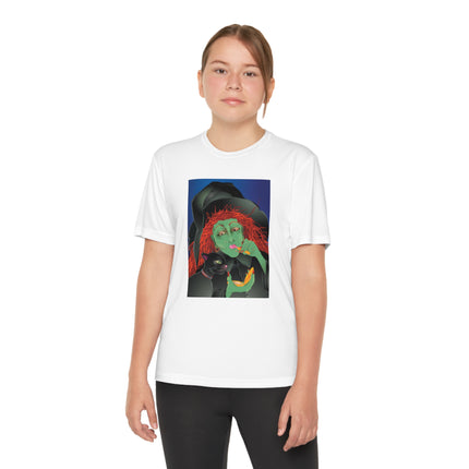 Mirror, Mirror A Witch's Touch Youth Competitor Tee