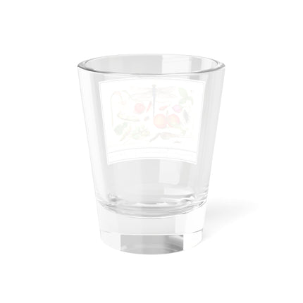 Natural History Ensemble, No. 7 by Anselmus Boëtius de Boodt Shot Glass, 1.5oz