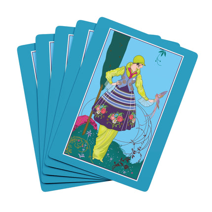 Exquisite Elegance by Umberto Brunelleschi Playing Cards