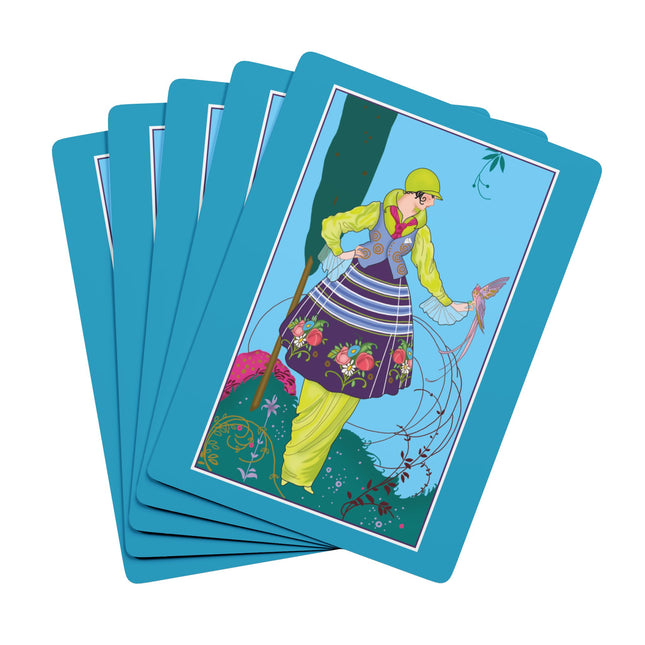 Exquisite Elegance by Umberto Brunelleschi Playing Cards