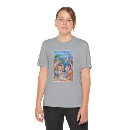Fairy Whispers of the Sea Youth Competitor Tee – Ocean Magic & Underwater Wonder