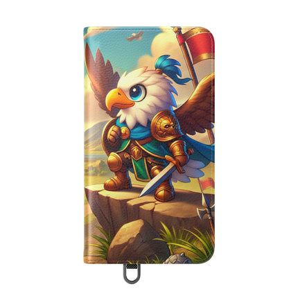 🦅⚔️ Watchful Guardian Flip Case – Courage, Leadership & Noble Adventure
