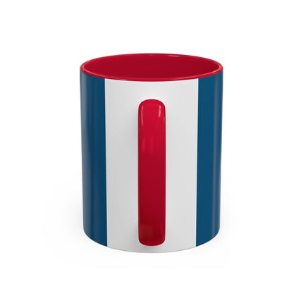 The Lady Of The Golden Horizon Colorful Mugs – Art Deco Coastal Elegance