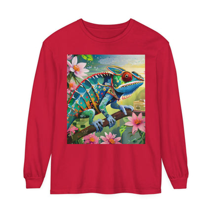Camouflage Chameleon Long Sleeve T-Shirt