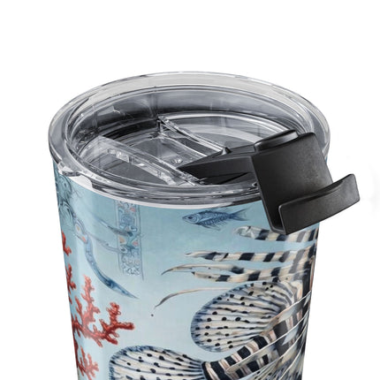Lionfish & Lantern Tumbler 20oz – Mystical Ocean & Asian Harmony