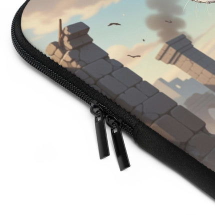 The Snow Leopard Lookout Laptop Sleeve – Adventure, Curiosity & Fearless Style