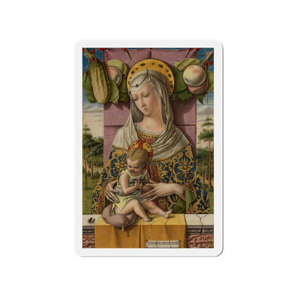 Madonna and Child by Carlo Crivelli Die-Cut Magnets (5 Sizes)