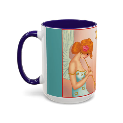 Heavenly Angel Duet Colorful Mugs (11oz, 15oz)