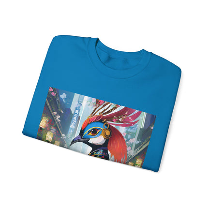 Techno Plumes Unisex Heavy Blend™ Crewneck Sweatshirt