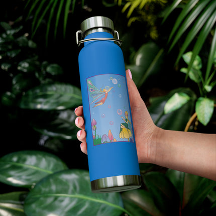 Blossoming Fairy Magic Copper Vacuum Insulated Bottle, 22 oz