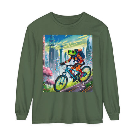Cyberpunk Frog Long Sleeve T-Shirt