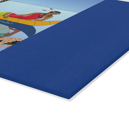 Le long du Missouri by George Glass Cutting Board
