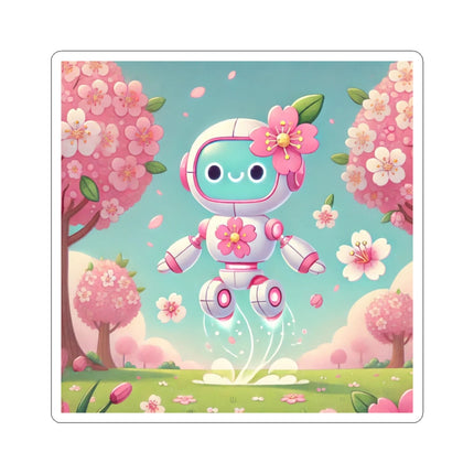Sakura Sentinel Kiss-Cut Stickers (4 Sizes)