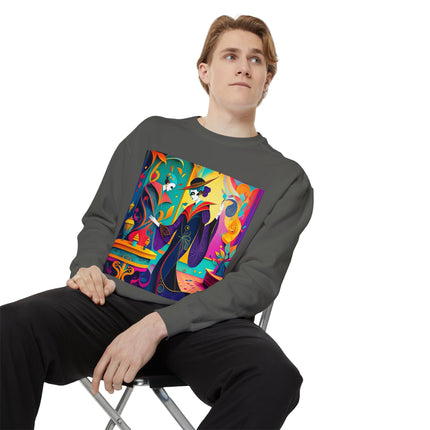Phantoms of Elegance Unisex Garment-Dyed Sweatshirt