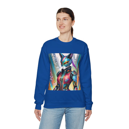 Cyberpunk Chic Unisex Heavy Blend™ Crewneck Sweatshirt