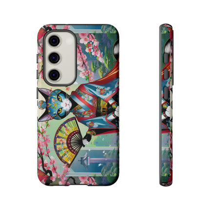 Cyberpunk Geisha Phone Cases