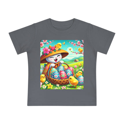 Geisha Kitten’s Easter Delight Baby Short Sleeve T-Shirt