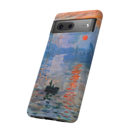 Sunrise by Claude Monet Phone Cases