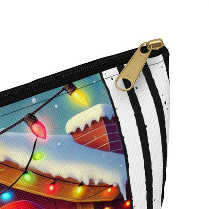 Playful Dragon's Christmas Accessory Pouch