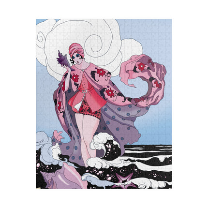Goddess of the Swirling Sea Puzzle (110, 252, 520-piece)