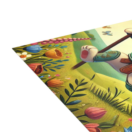 Rabbit Gladiator Postcard Bundles (envelopes included) - Bundles of 10, 30, 50 Pieces