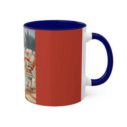 Off with her head! Off with— by Sir John Tenniel Colorful Mugs, 11oz