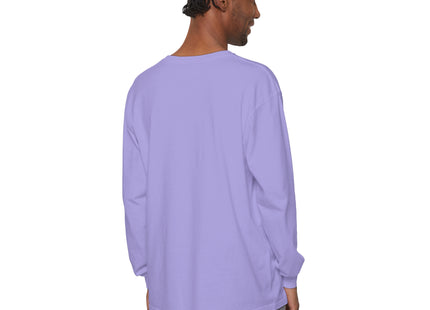 Whimsical Halloween Mischief Unisex Garment-dyed Long Sleeve T-Shirt
