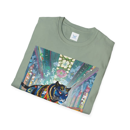 Cyber Panther's Hunt Softstyle T-Shirt
