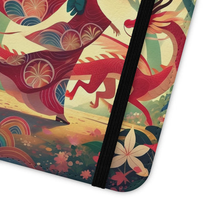 The Dragon Fairy’s Dance Flip Case – Enchanted Grace & Spring Magic