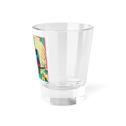 Curious Crow Shot Glass, 1.5oz