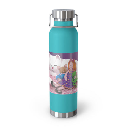 Joy of Friendship Copper Vacuum Insulated Bottle, 22oz