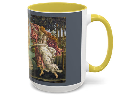 Birth of Venus by Sandro Botticelli Colorful Mugs (11oz, 15oz)