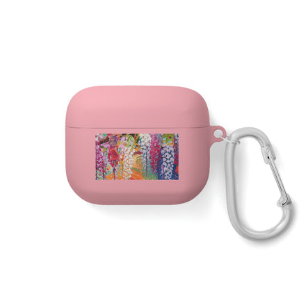 Golden Wisteria Elegance AirPods and AirPods Pro Case