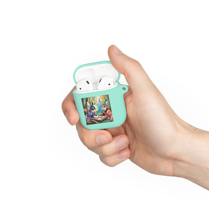 Fairy Animals Writing Wishes AirPods Case Cover