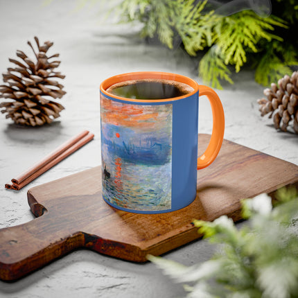 Sunrise by Claude Monet Colorful Mugs (11oz, 15oz)