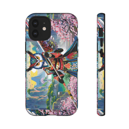 Cyberpunk Samurai Owl Phone Cases