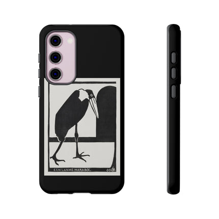 A Lame Marabou by Samuel Jessurun de Mesquita Phone Cases