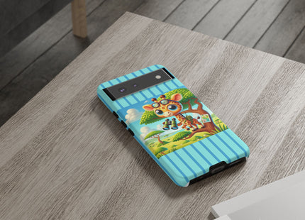 Giraffe Lookout Phone Cases