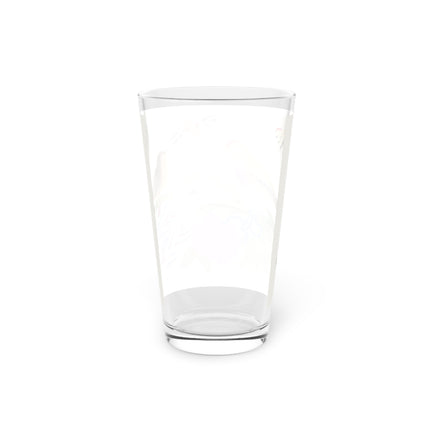 Pink-Breasted Bird & Wren Pint Glass – Spring Harmony & Delicate Beauty