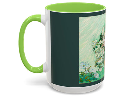 Roses by Vincent Van Gogh Colorful Mugs (11oz, 15oz)