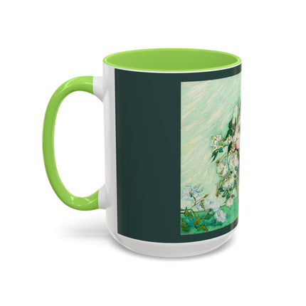 Roses by Vincent Van Gogh Colorful Mugs (11oz, 15oz)