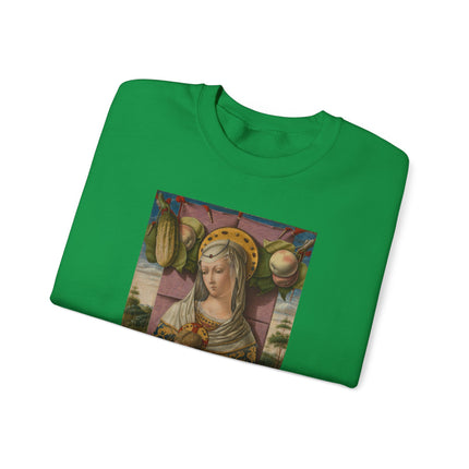 Madonna and Child by Carlo Crivelli Heavy Blend™ Crewneck Sweatshirt
