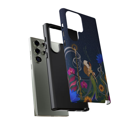 🌙🕯️ The Lady Of The Midnight Garden Phone Case – Art Deco Nocturne