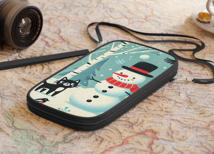 Frosty Forest Friends Passport Wallet