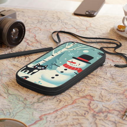 Frosty Forest Friends Passport Wallet