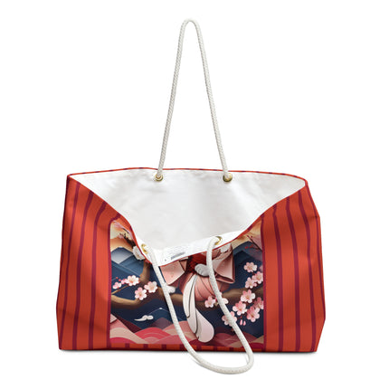 Japanese Bobtail's Repose Weekender Bag