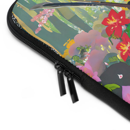 Cyberpunk Rooster Laptop Sleeve
